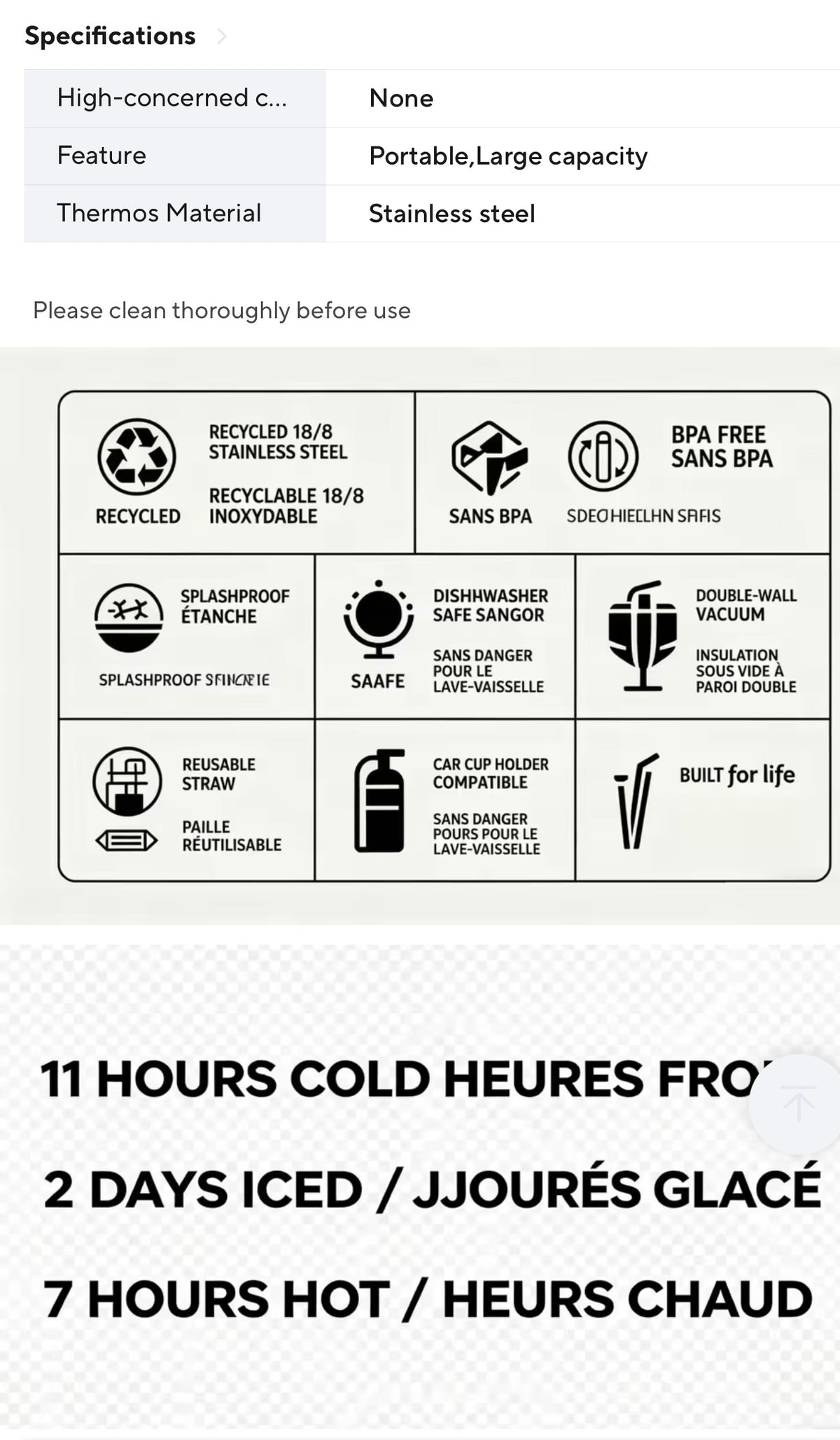 STANLEY Adventure Series H2.0 Stainless Steel Vacuum Straw Cup 887ml, RetroOutdoor Design Large Capacity Insulated Tumbler