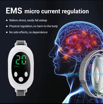 Intelligent EMS Sleep Device  20 levels of intensity Anxiety Relief Neurological Sleep,Insomnia and Soothing Device